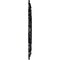 Ekena Millwork Preston Ceiling Medallion (Fits Canopies up to 4"), Hand-Painted Jet Black, 17 1/2"OD x 4"ID x 1"P CM17PRBLF - alternate 3